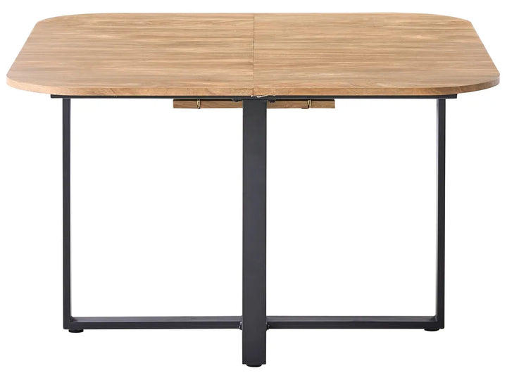 Extending Dining Table Brown 120/160 cm 120 cm Bende