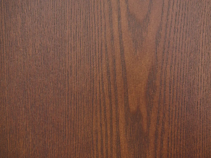 Extending Dining Table Dark Ash Wood 160/200 cm 95 cm Baeumel