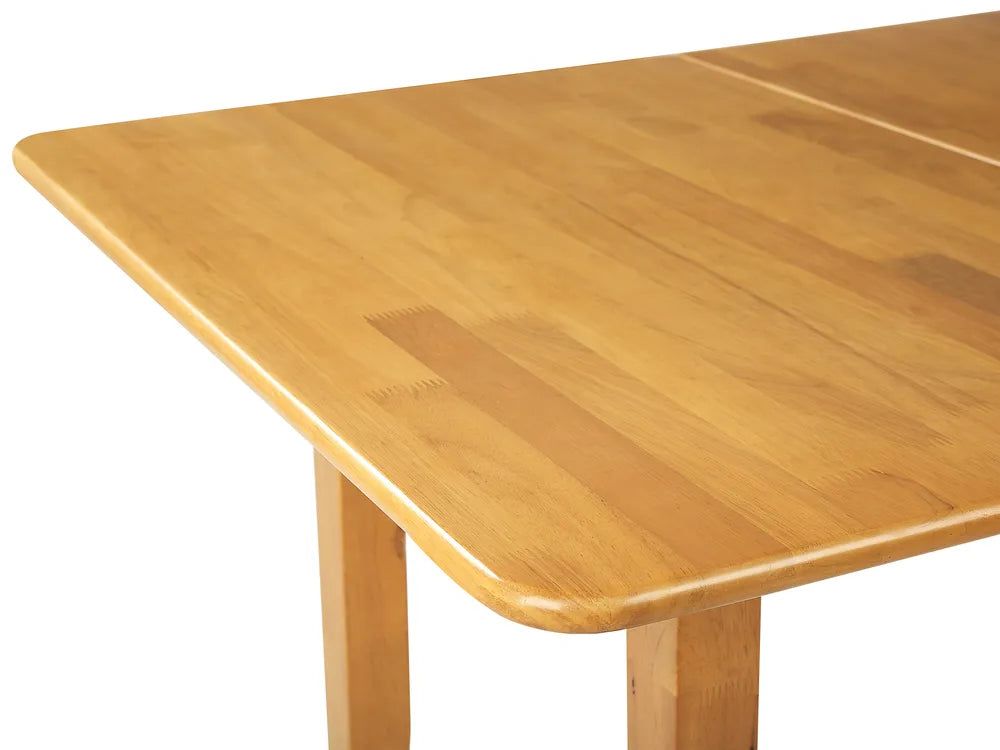 Extending Dining Table Brown 90/120 cm 60 cm Wood Aveon