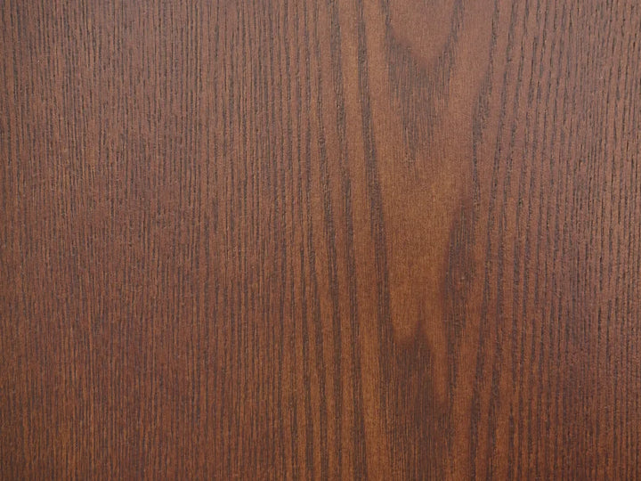 Extending Dining Table DELMAS Dark Ash Wood 160/200 cm 90 cm Landeros