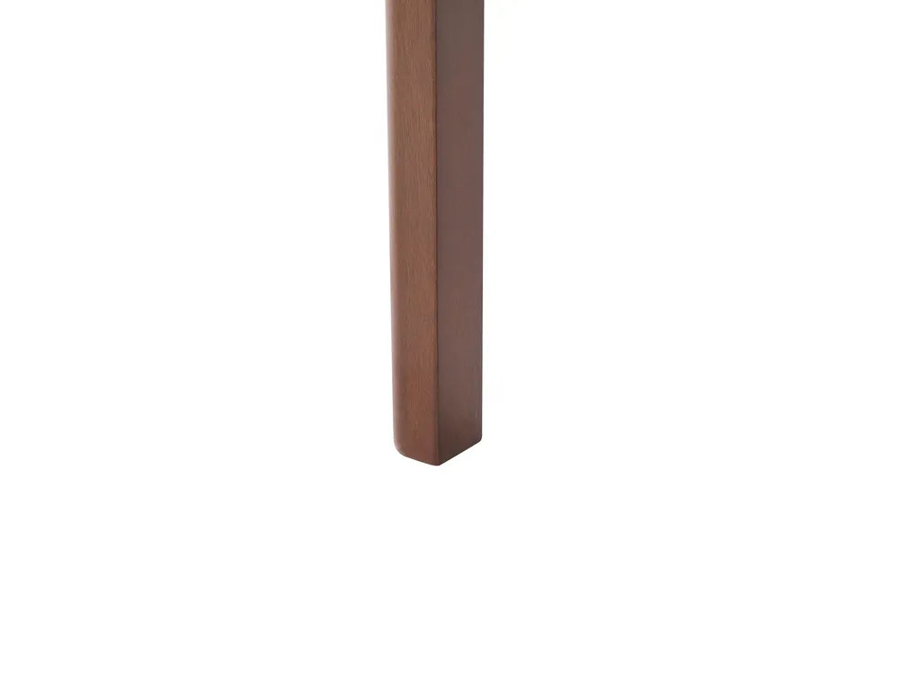 Extending Dining Table DELMAS Dark Ash Wood 160/200 cm 90 cm Landeros