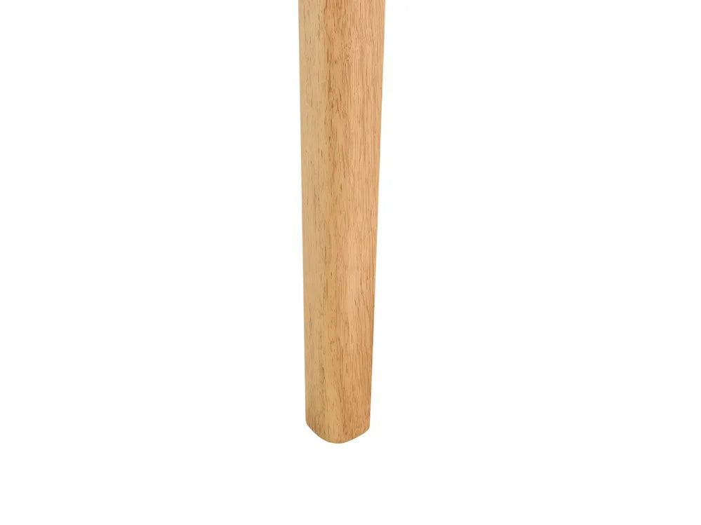 Extending Dining Table Light Ash Wood 160/200 cm 90 cm Landeros