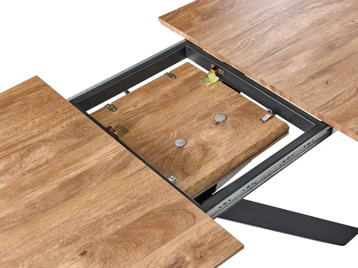 Extending Dining Table Brown 140/180 cm 90 cm Aryah