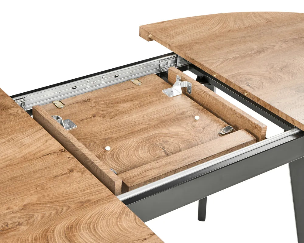 Extending Dining Table Brown 140/180 cm 90 cm Yaker