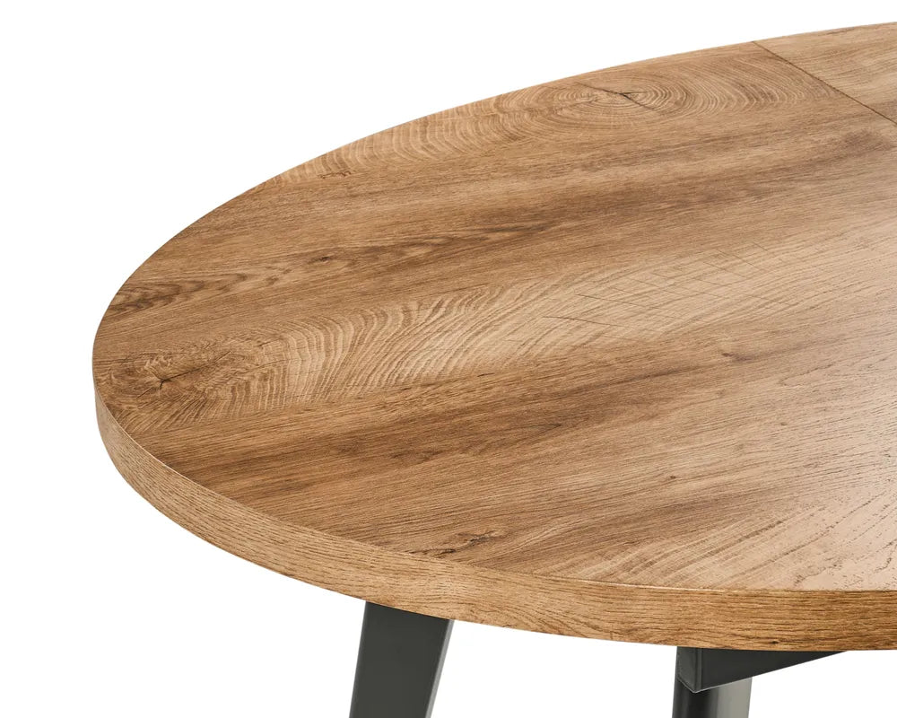 Extending Dining Table Brown 140/180 cm 90 cm Yaker