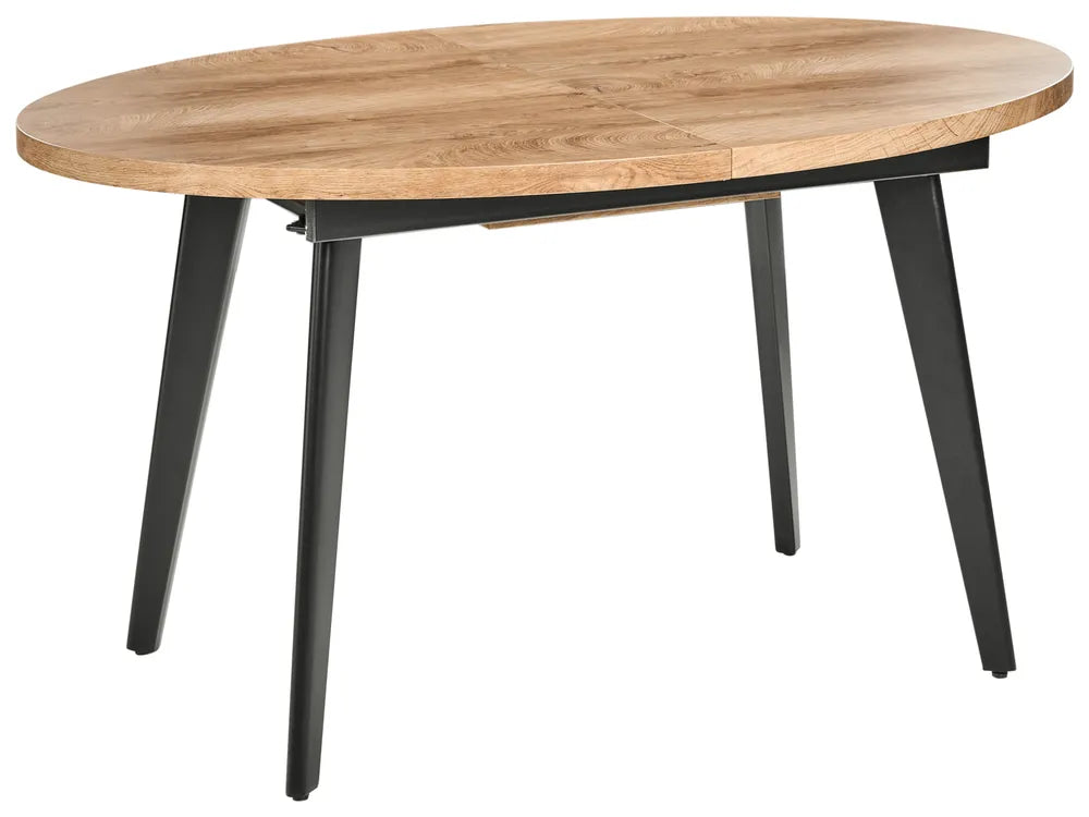 Extending Dining Table Brown 140/180 cm 90 cm Yaker
