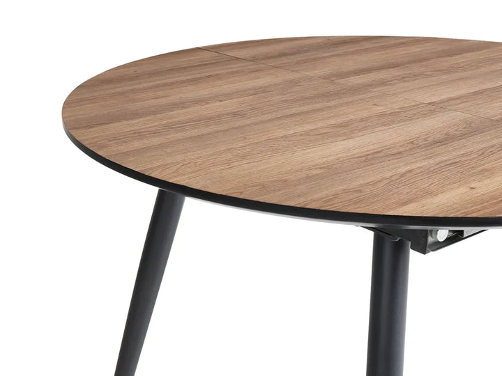 Extending Dining Table Brown 110/150 cm 112 cm Christa