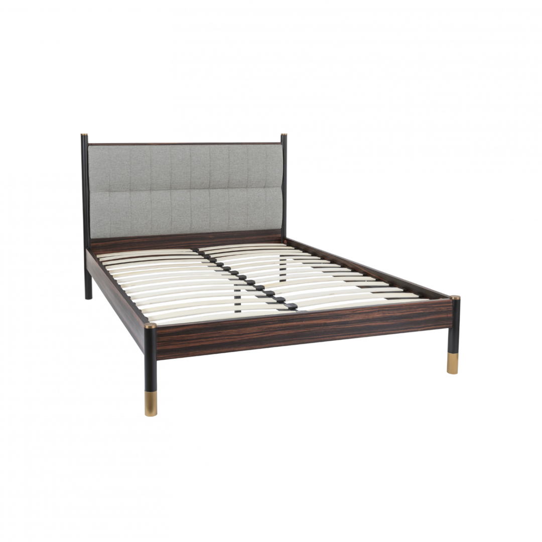 Bali Double Bed In Grey
