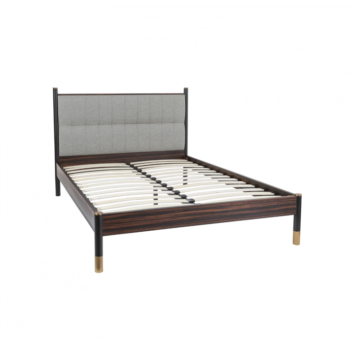 Bali Double Bed In Grey
