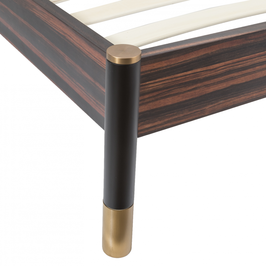 Bali Double Bed In Grey