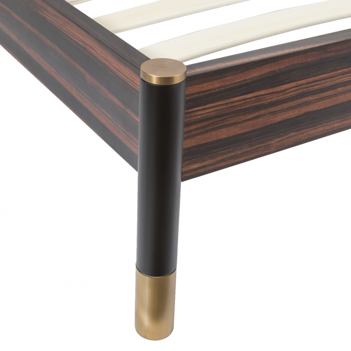 Bali Double Bed In Grey