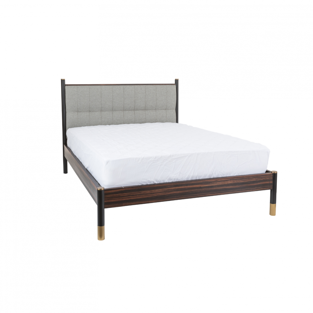 Bali Double Bed In Grey