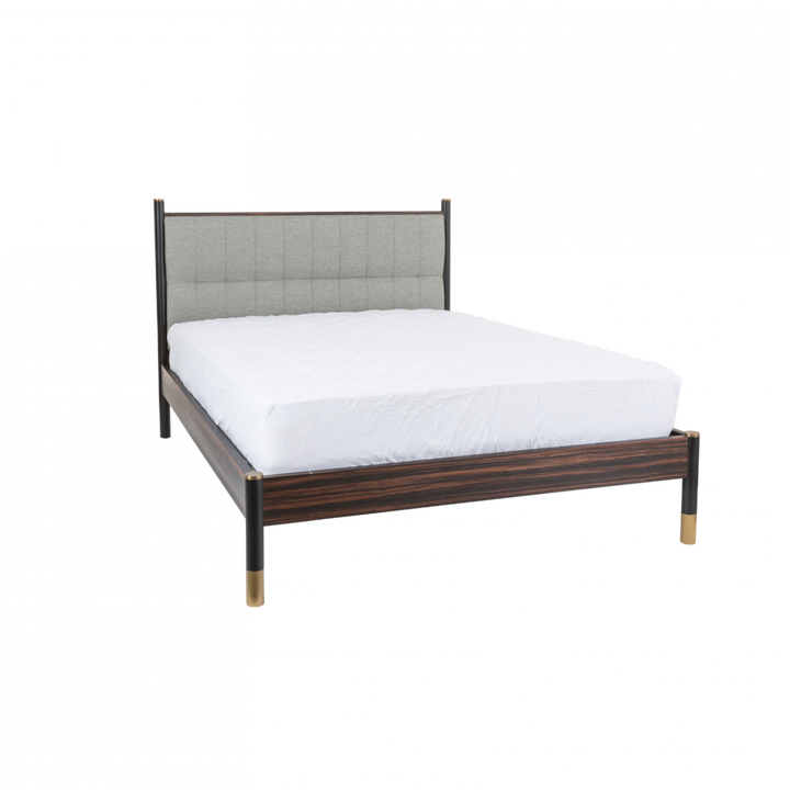 Bali Double Bed In Grey