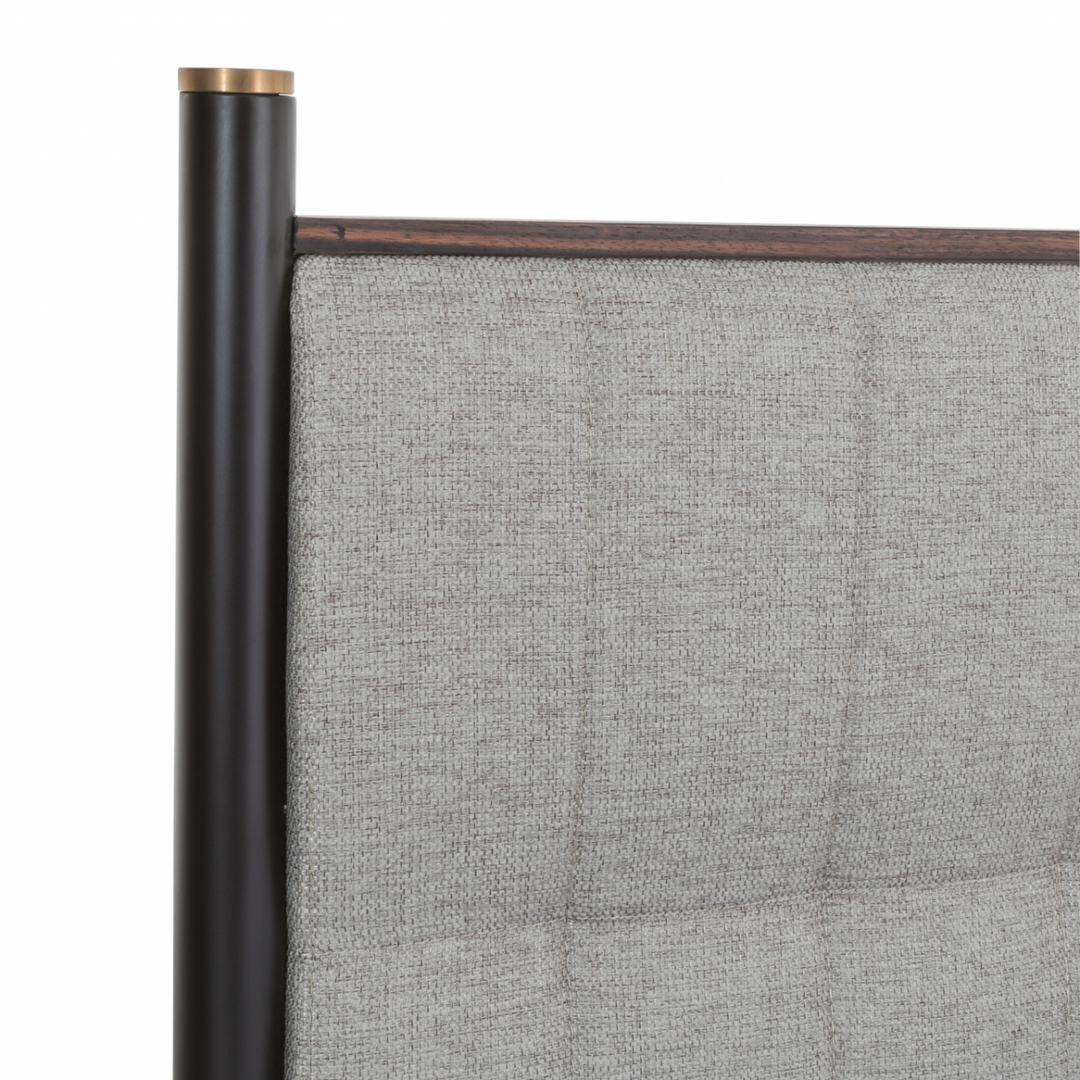 Bali Double Bed In Grey