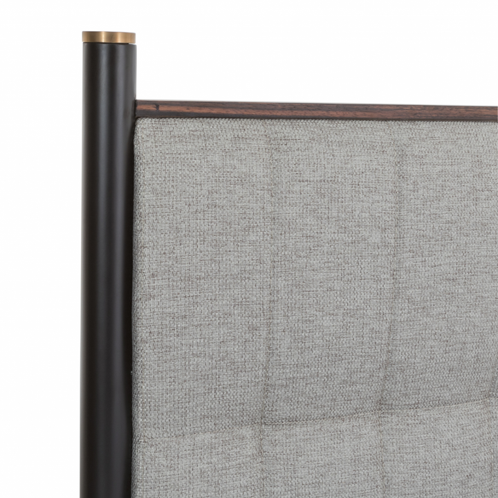 Bali Double Bed In Grey