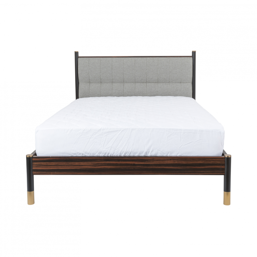 Bali Double Bed In Grey