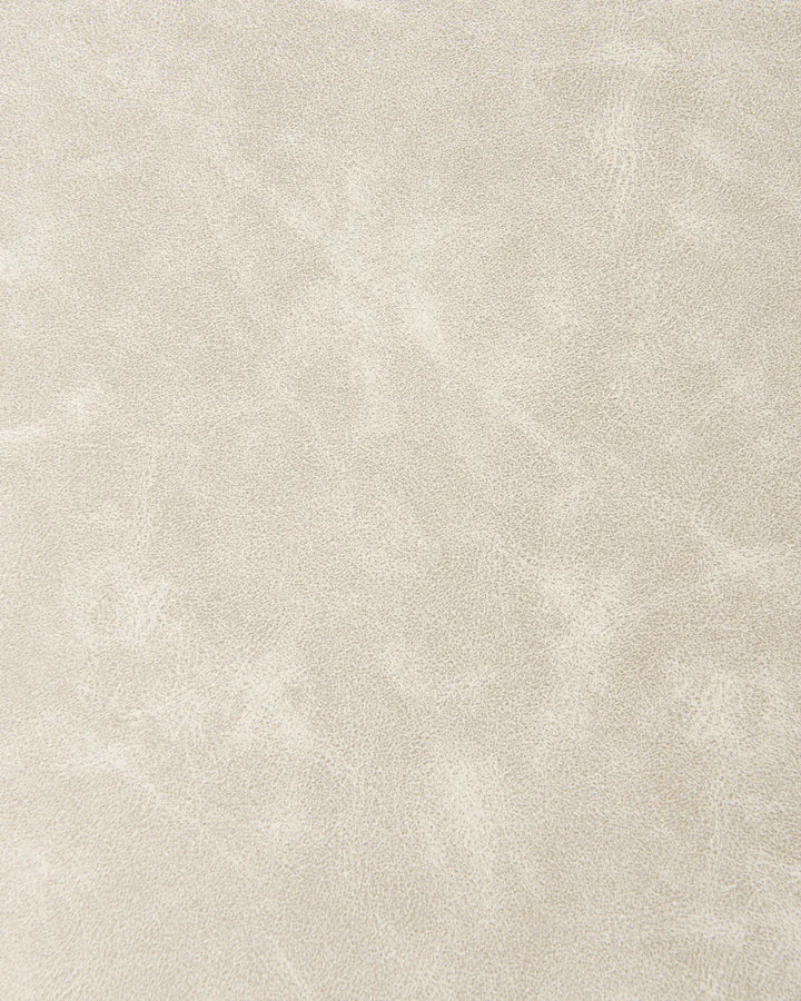 Armchair Faux Leather Light Beige Claire