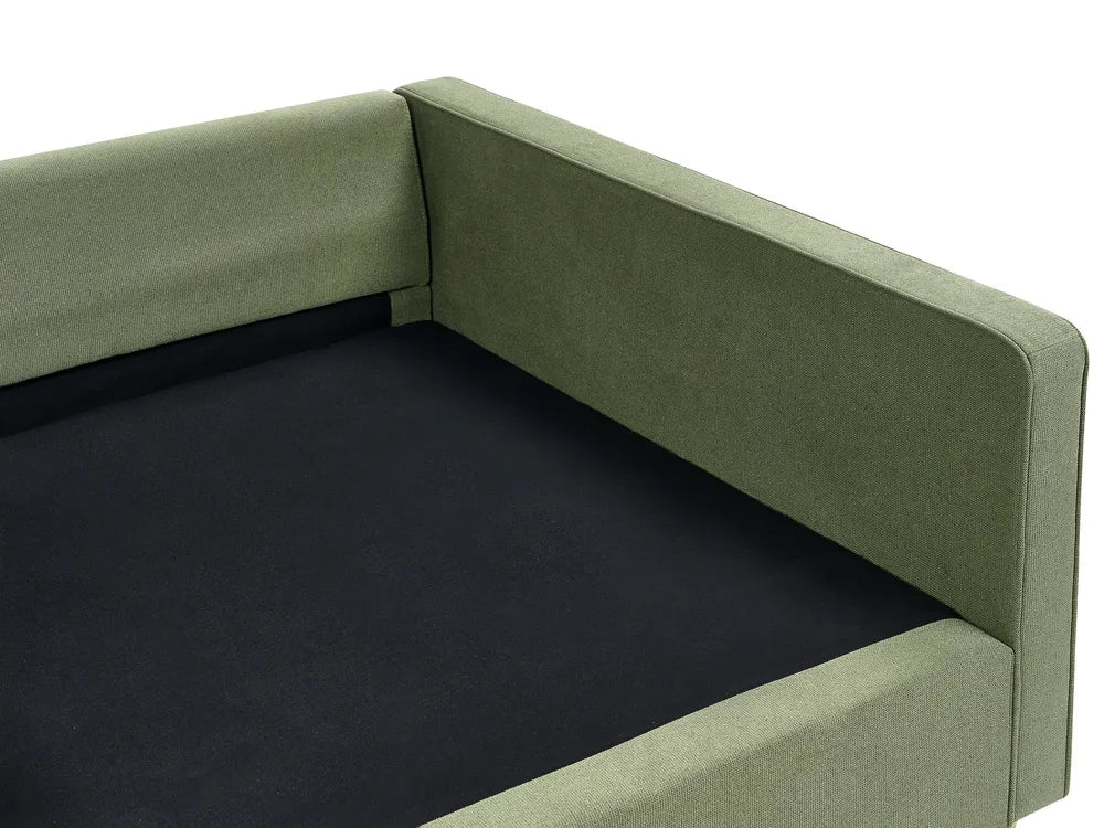 Sofa 3 Seater Fabric Green Tina