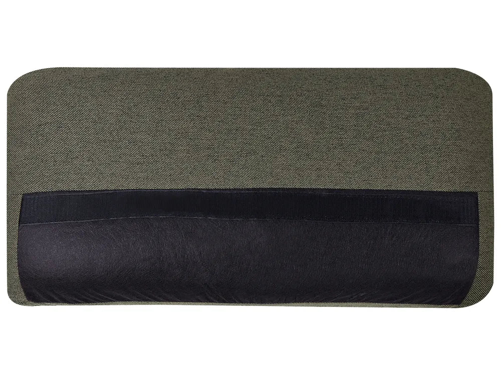 Sofa 3 Seater Fabric Dark Green Turner