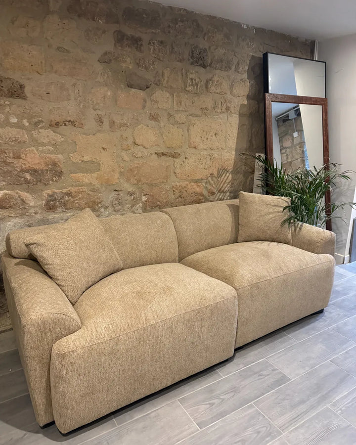 Sofa 3 Seater Beige Collington