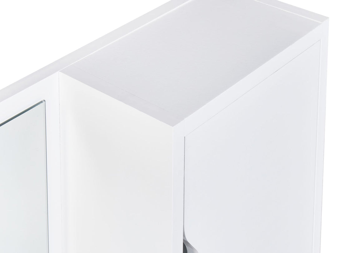 Wall Cabinet 60 cm 60 cm White Palmas