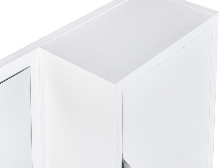 Wall Cabinet 60 cm 60 cm White Palmas