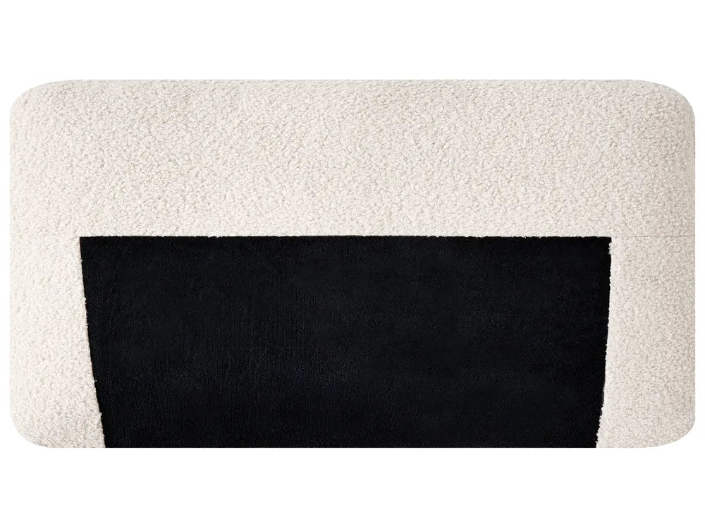 Sofa 3 Seater Boucle Beige Arlo