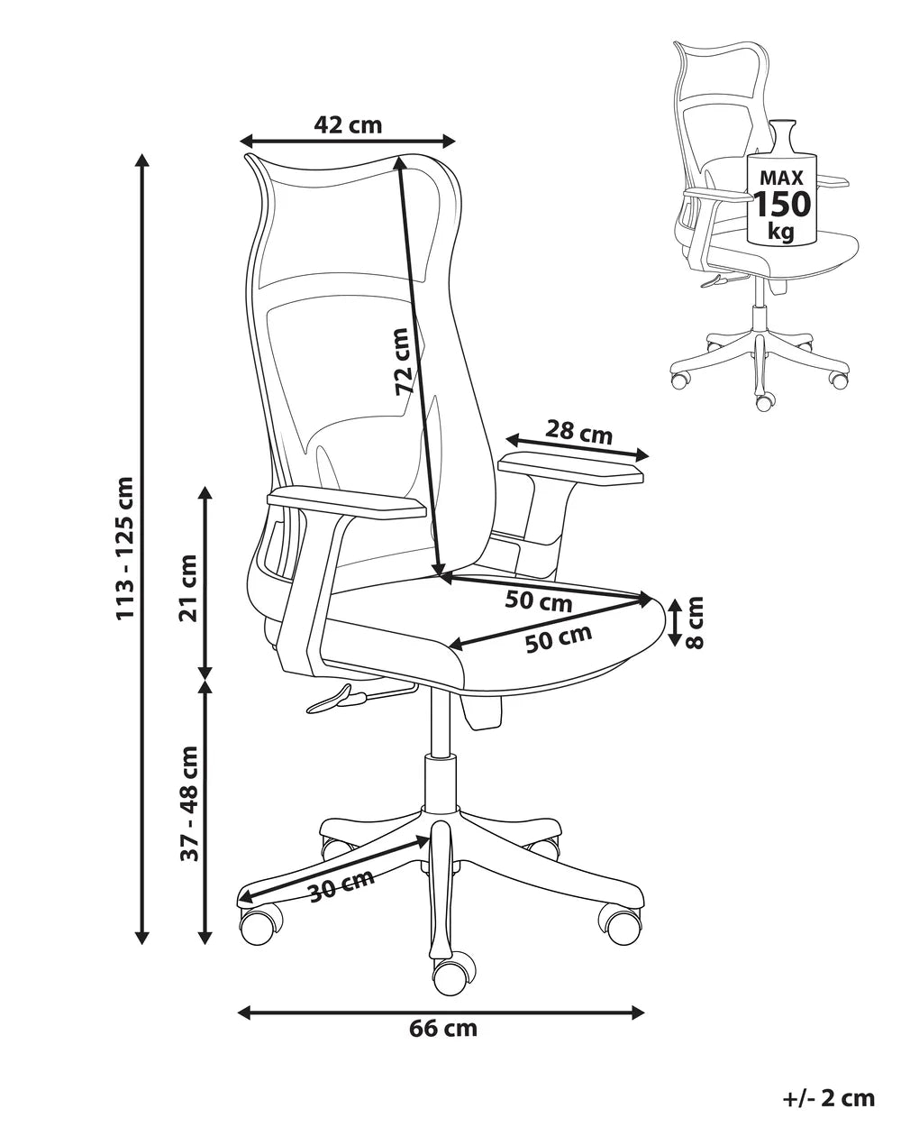 Office Chair Fabric Green with Smooth Rolling Castors Kranz