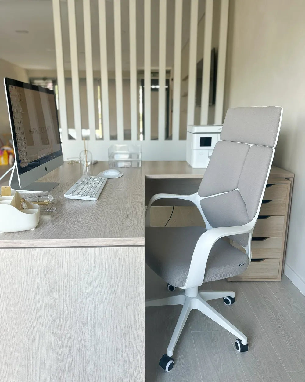 Office Chair Taupe Caidence