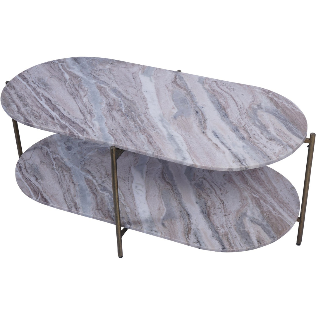 Libra Toronto Marble Top and Base Coffee Table