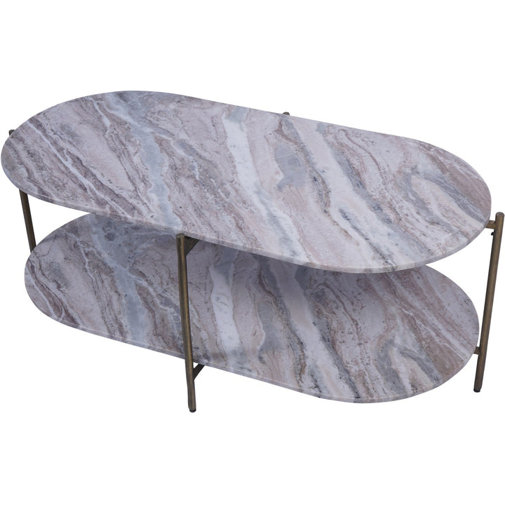 Libra Toronto Marble Top and Base Coffee Table