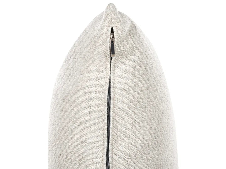 Sofa 3 Seater Fabric Light Beige Jossilynn