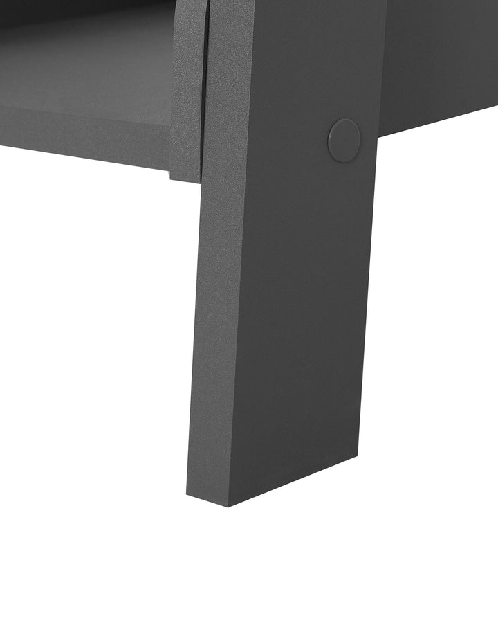 5 Tier Shelving Unit 166 cm Grey