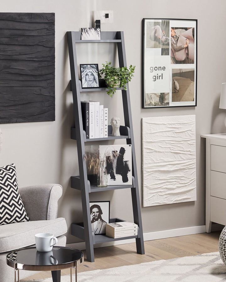 5 Tier Shelving Unit 166 cm Grey
