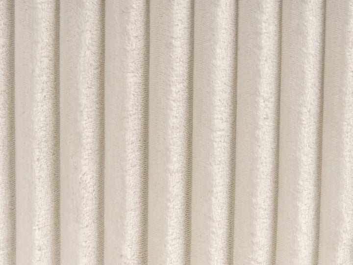 Corner Sofa Corduroy Off-White Left Hand Scarlet