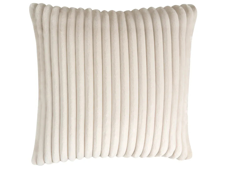 Corner Sofa Corduroy Off-White Left Hand Scarlet