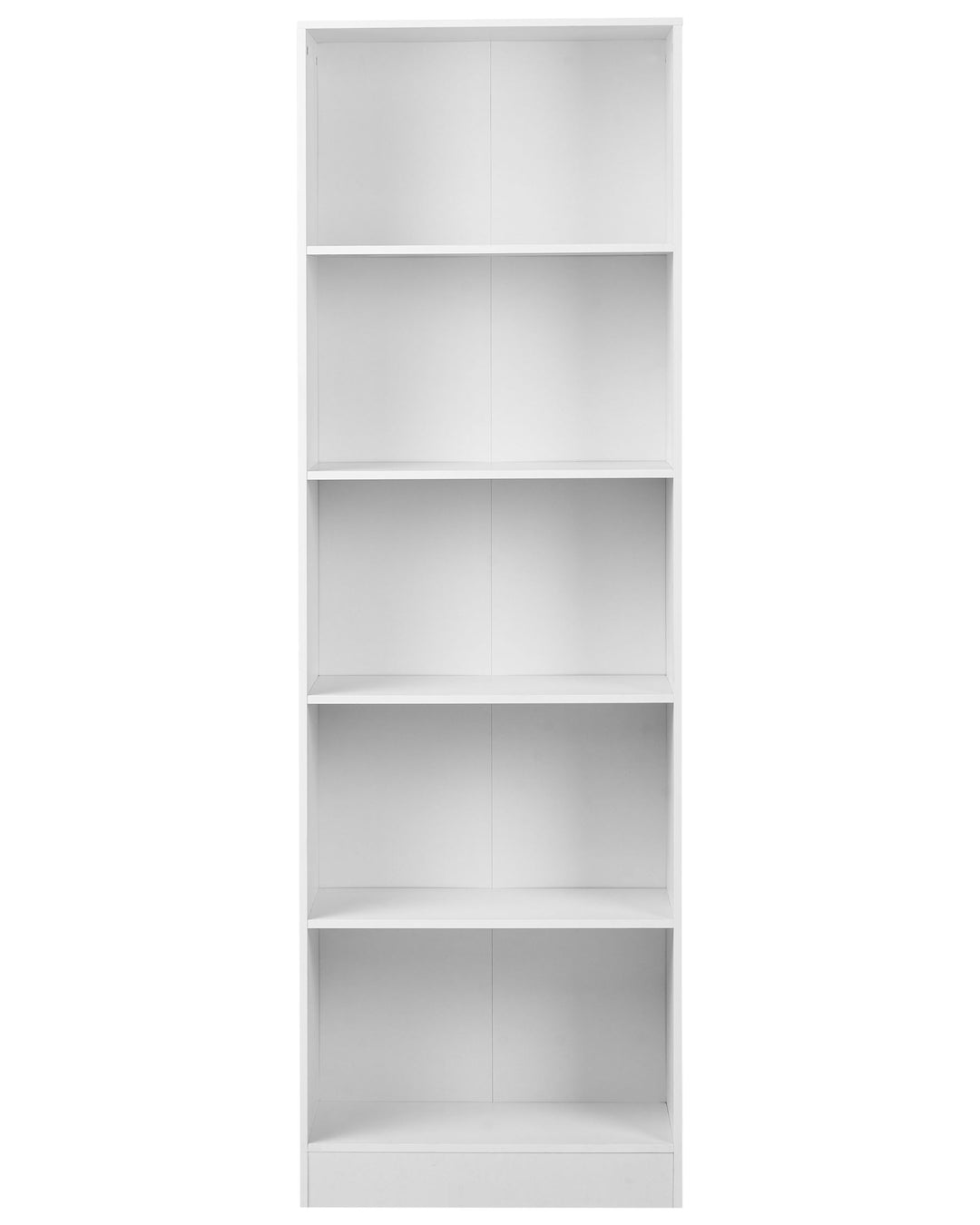 5 Tier Bookcase 174 cm White Stewart