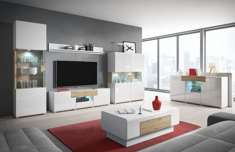 Sideboard Cabinet Oak San Remo Toledo 76