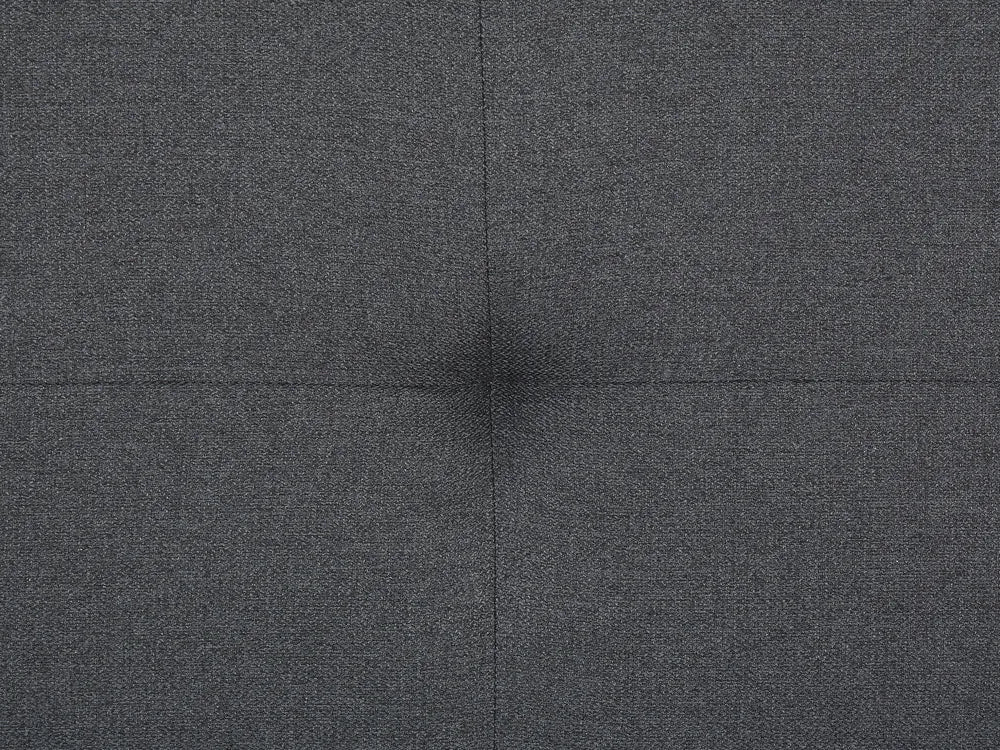 Sofa Bed 3 Seater Fabric Dark Grey Dulvert