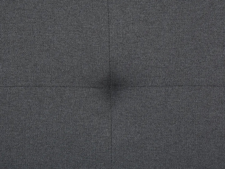 Sofa Bed 3 Seater Fabric Dark Grey Dulvert