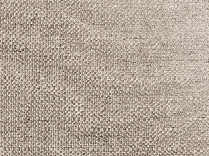 Sofa 3 Seater Fabric Beige with Ottoman Macalla