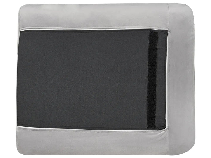 Sofa 3 Seater Velvet Grey Praylow