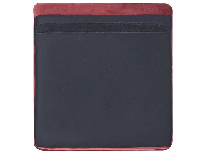 Sofa 3 Seater Velvet Dark Red Drinel