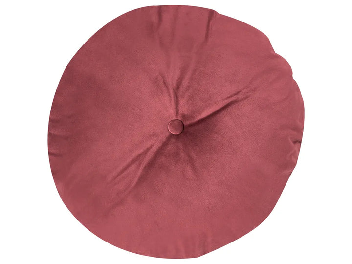 Sofa 3 Seater Velvet Dark Red Drinel