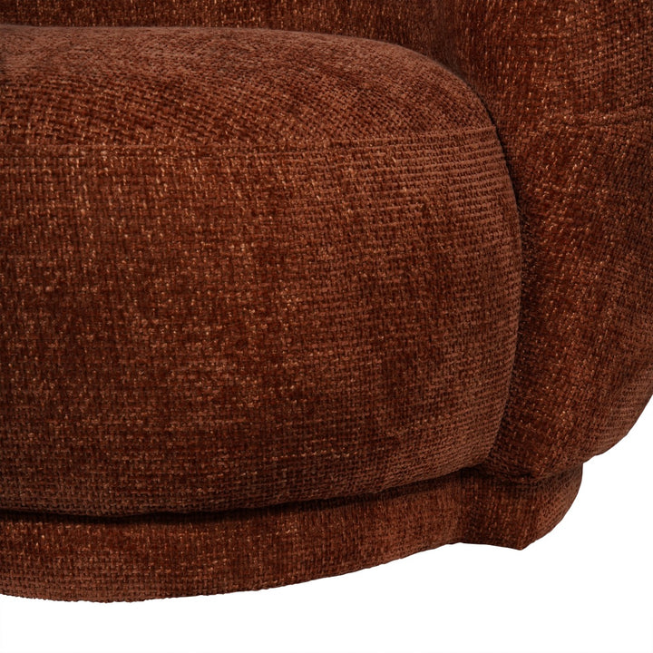 Libra Waverley Curved Mini Sofa Terracotta
