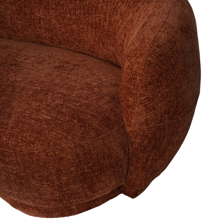 Libra Waverley Curved Mini Sofa Terracotta