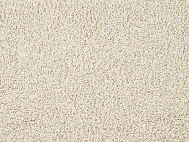 Sofa Bed 3 Seater Boucle Off-White with Storage Ellie