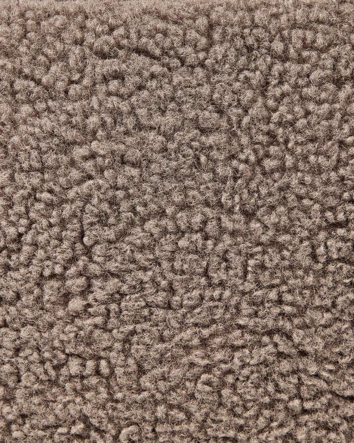 Armchair Boucle Brown Tolzmann