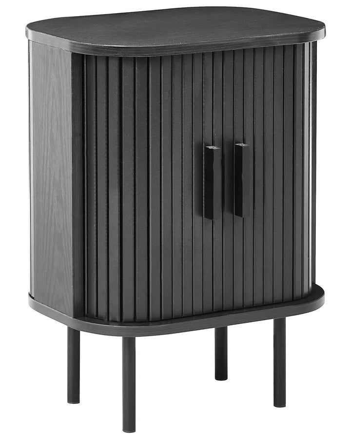 Black Bradley bedside table