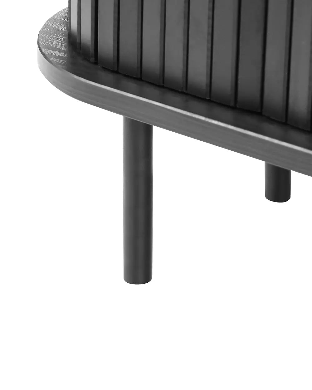 Bedside Table Black Adelyn